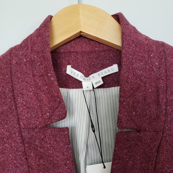 Veronica Beard Farley Dickey Wool Blazer NWT - Picture 4 of 7